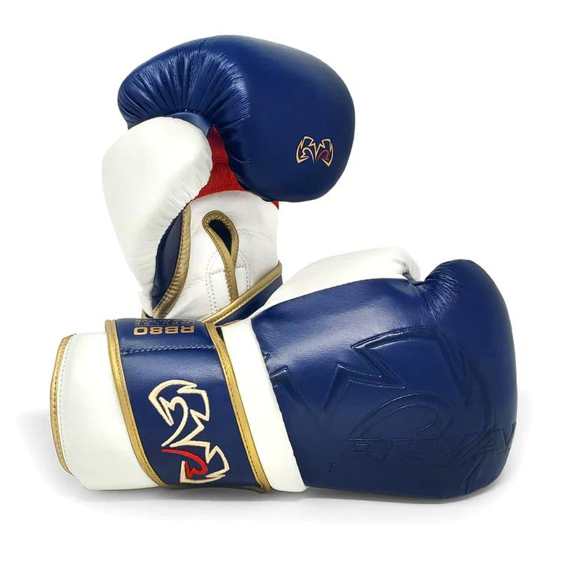 Rival RB80 Impulse Bag Gloves - Super Resistant Microfibre, High Density Foam Padding, Ergo Strap System Boxinggear Box Glove