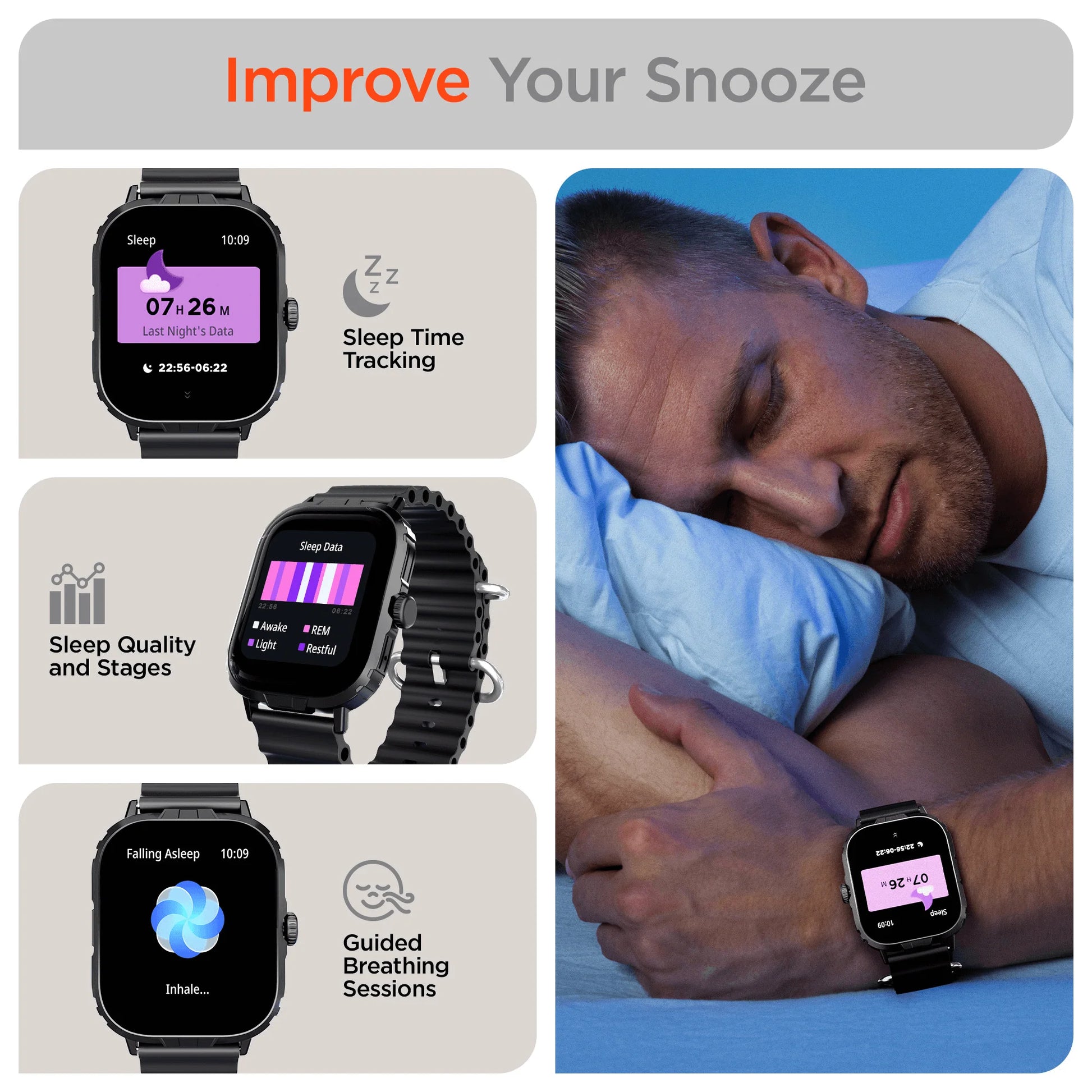 Hypergear FIT X2 Smartwatch and Fitness Tracker