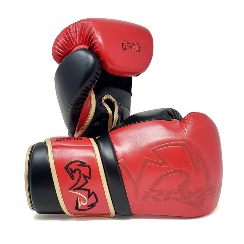 Rival RB80 Impulse Bag Gloves - Super Resistant Microfibre, High Density Foam Padding, Ergo Strap System Boxinggear Box Glove