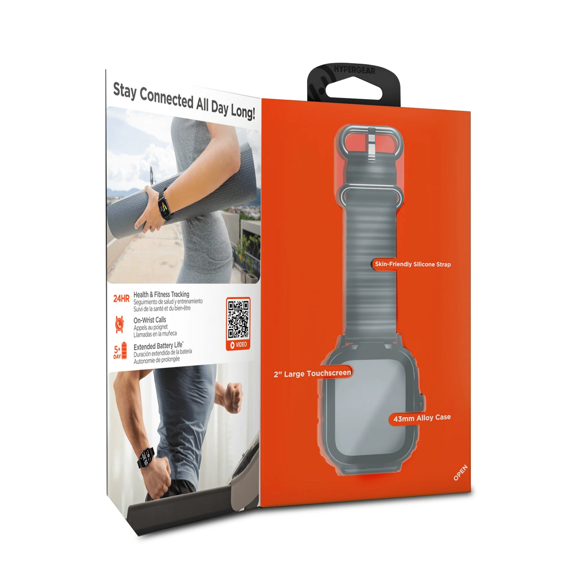 Hypergear FIT X2 Smartwatch and Fitness Tracker